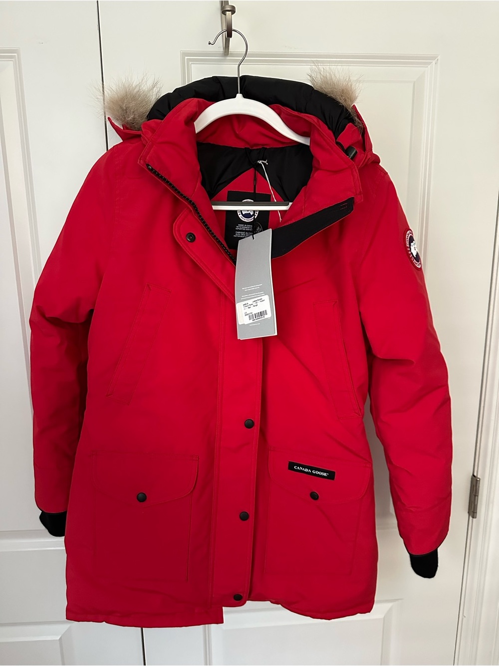 NWT Canada Goose Parka with Fur-Trim Hood